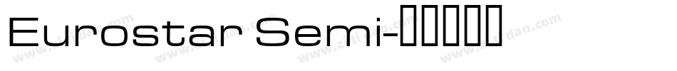 Eurostar Semi字体转换